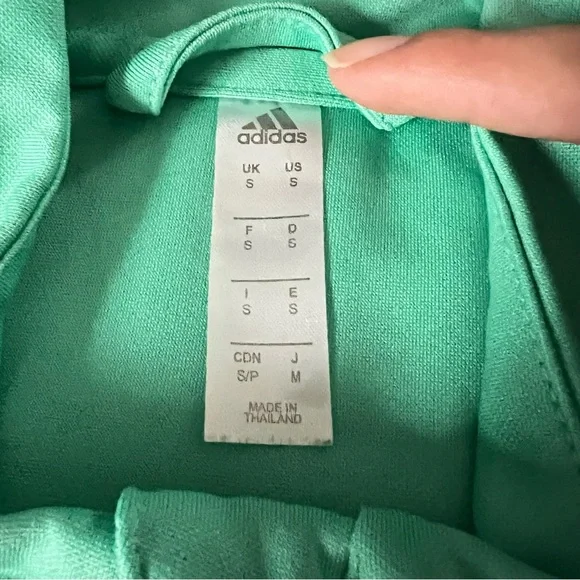 Adidas Real Madrid UCL 2019/20 EU Training Top, Sz S in Mint Green - Picture 12 of 15